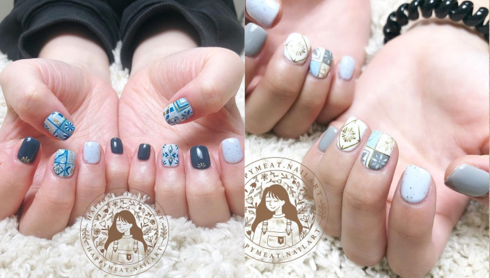 春夏美甲款式2023_夏天美甲款式